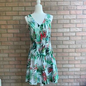 Maggy London Fit & Flare Sleeveless Dress